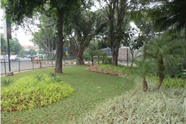 Taman Depan Masjid Istiqlal